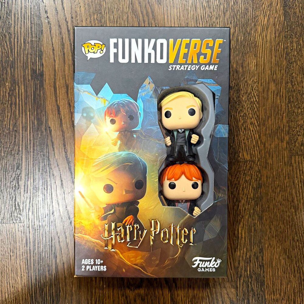 Funko Games Funkoverse Strategy Game Harry Potter 101 Set Exclusive Pop Figures